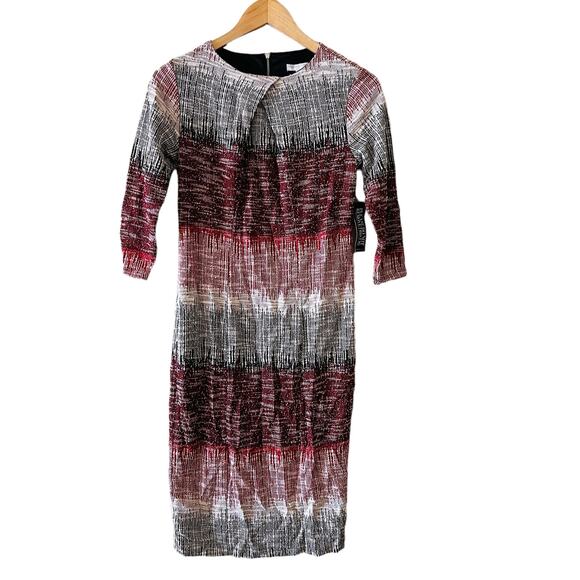 New York & Company Dresses & Skirts - New York & Company Tweed Three Quarter Sleeve Dress Size XS NWT